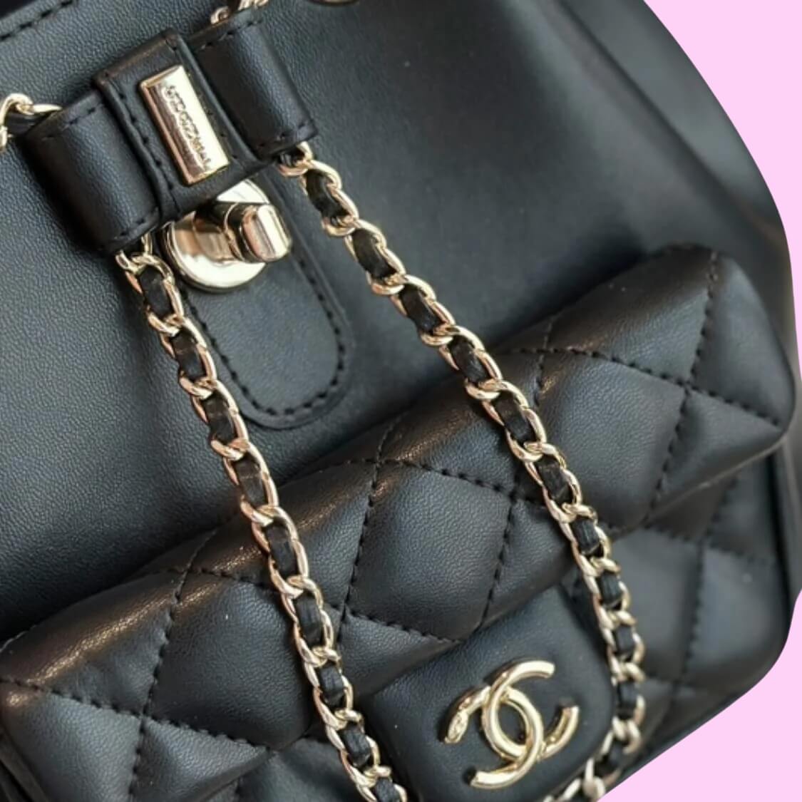 Backpack Purse In Black