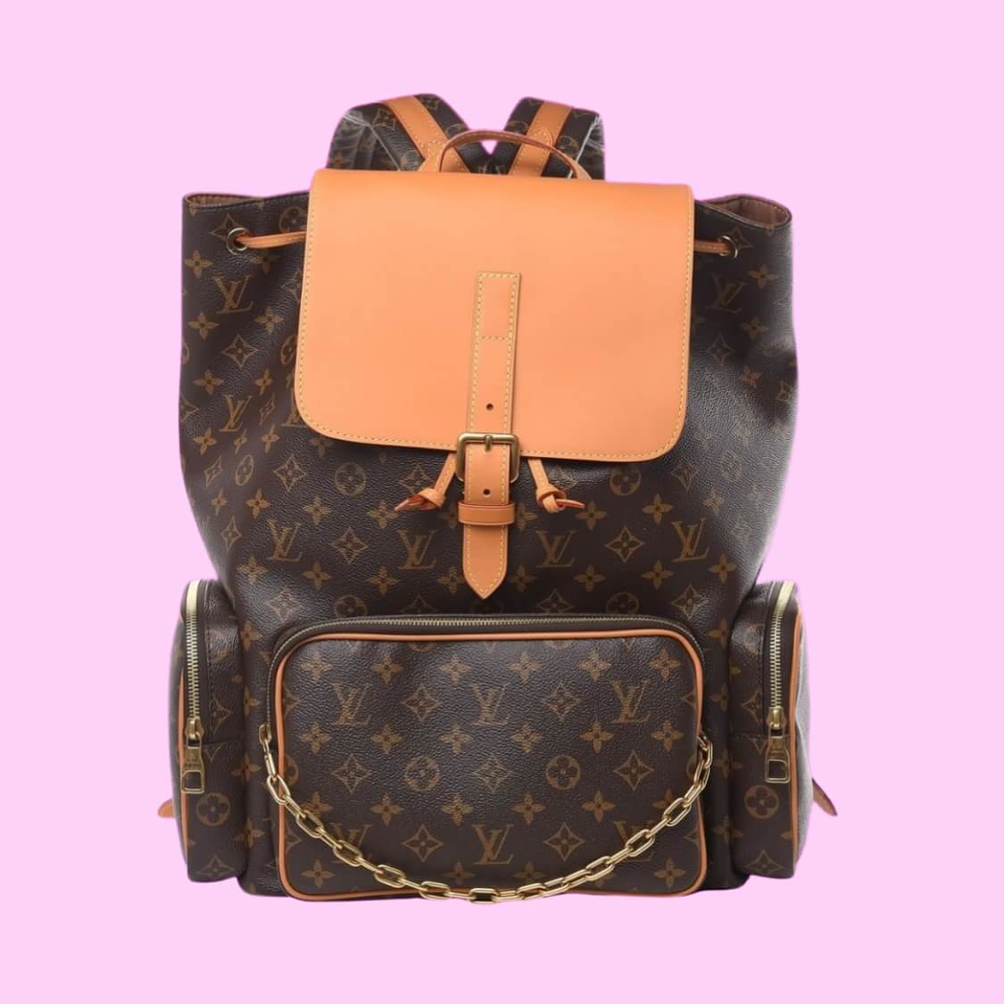Designer Monogram Trio Backpack