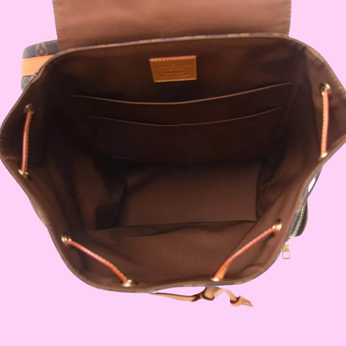 Designer Monogram Trio Backpack