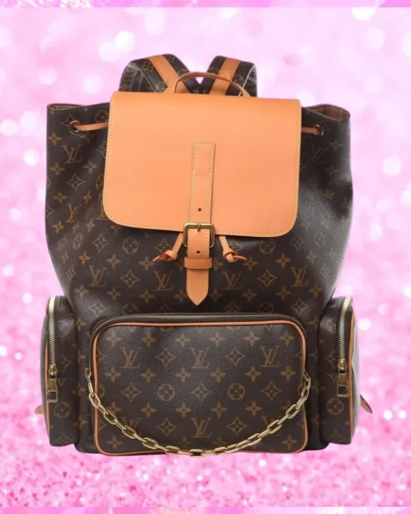 Designer Monogram Trio Backpack
