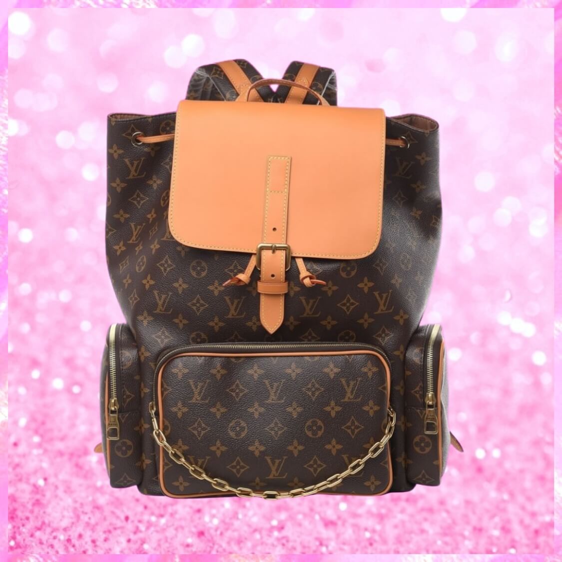 Designer Monogram Trio Backpack