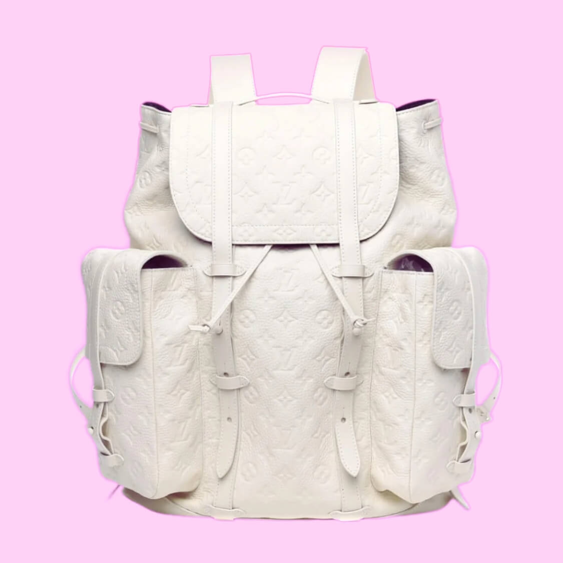 Embossed Logo Backpack