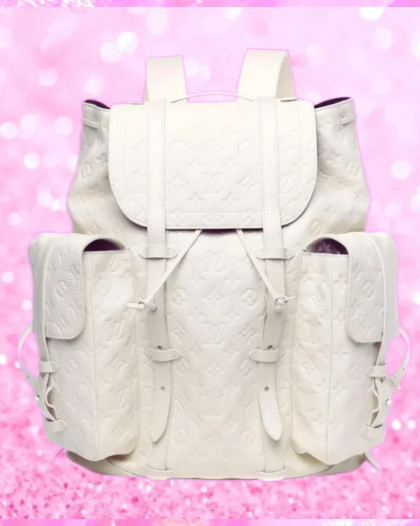Embossed Logo Backpack