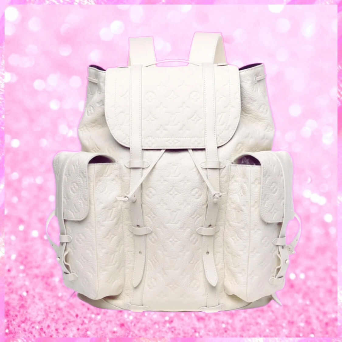 Embossed Logo Backpack