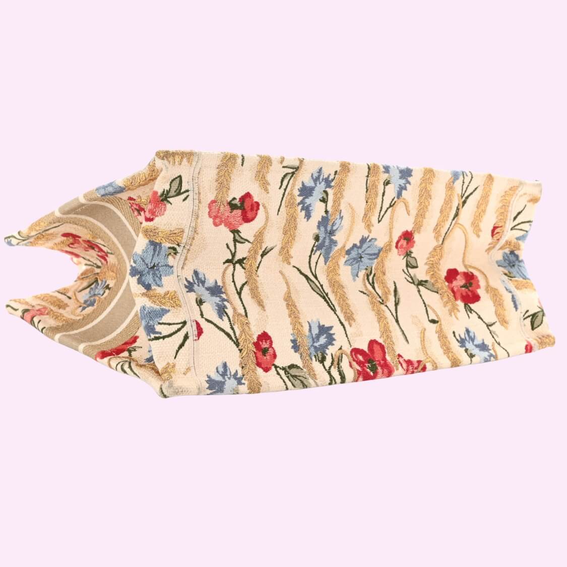 Hibiscus Print Tote Bag