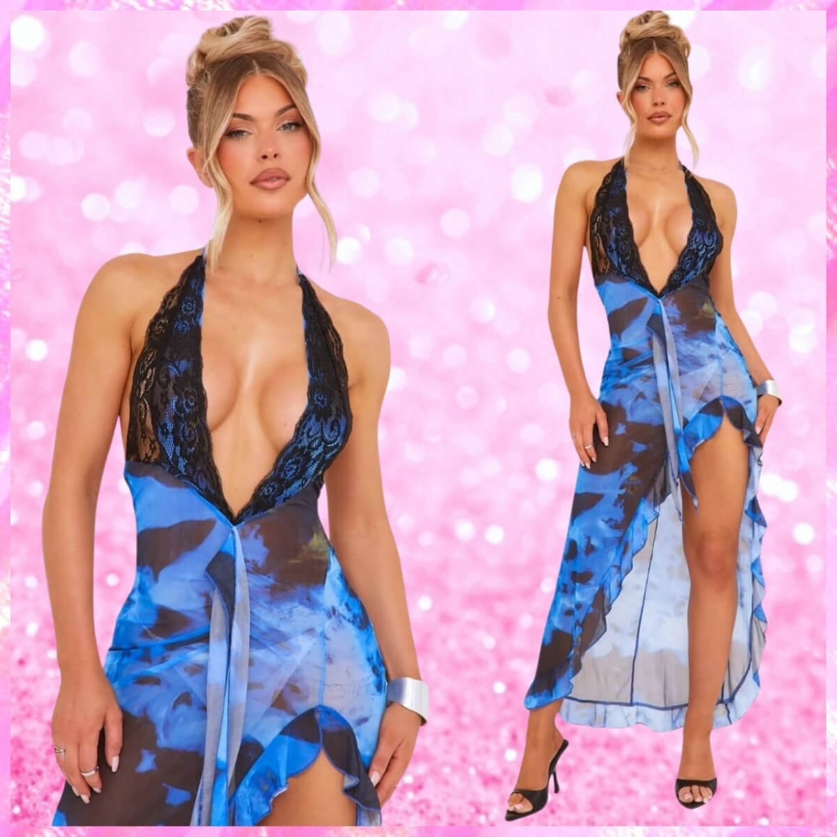 High Slit Maxi Dress