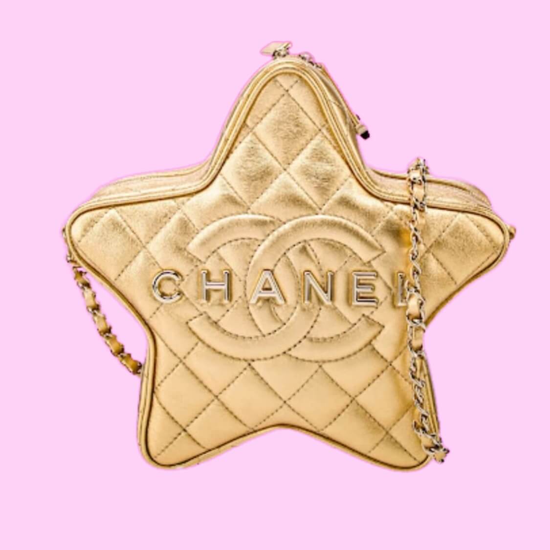 Star Crossbody Bag Gold