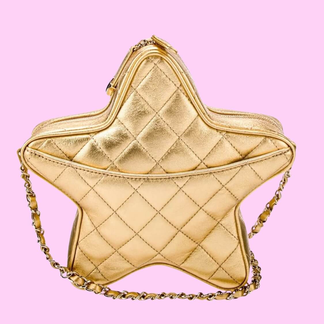 Star Crossbody Bag Gold
