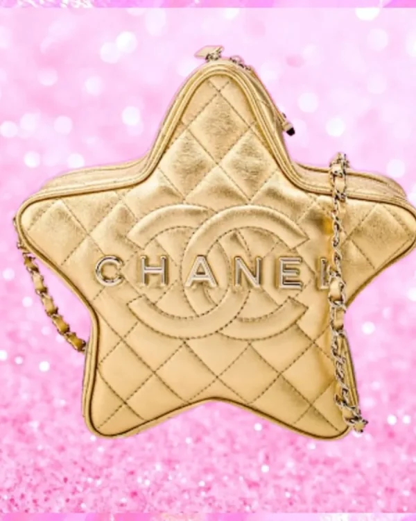 Star Crossbody Bag Gold