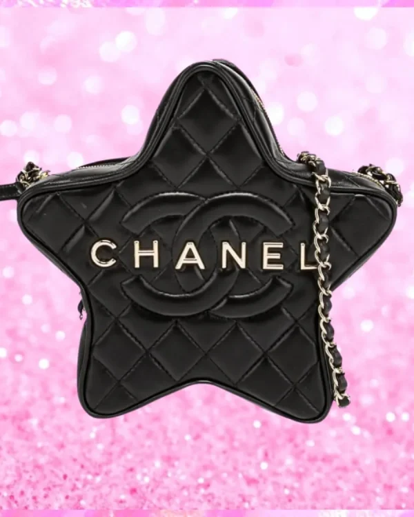 Star Crossbody Bag In Black
