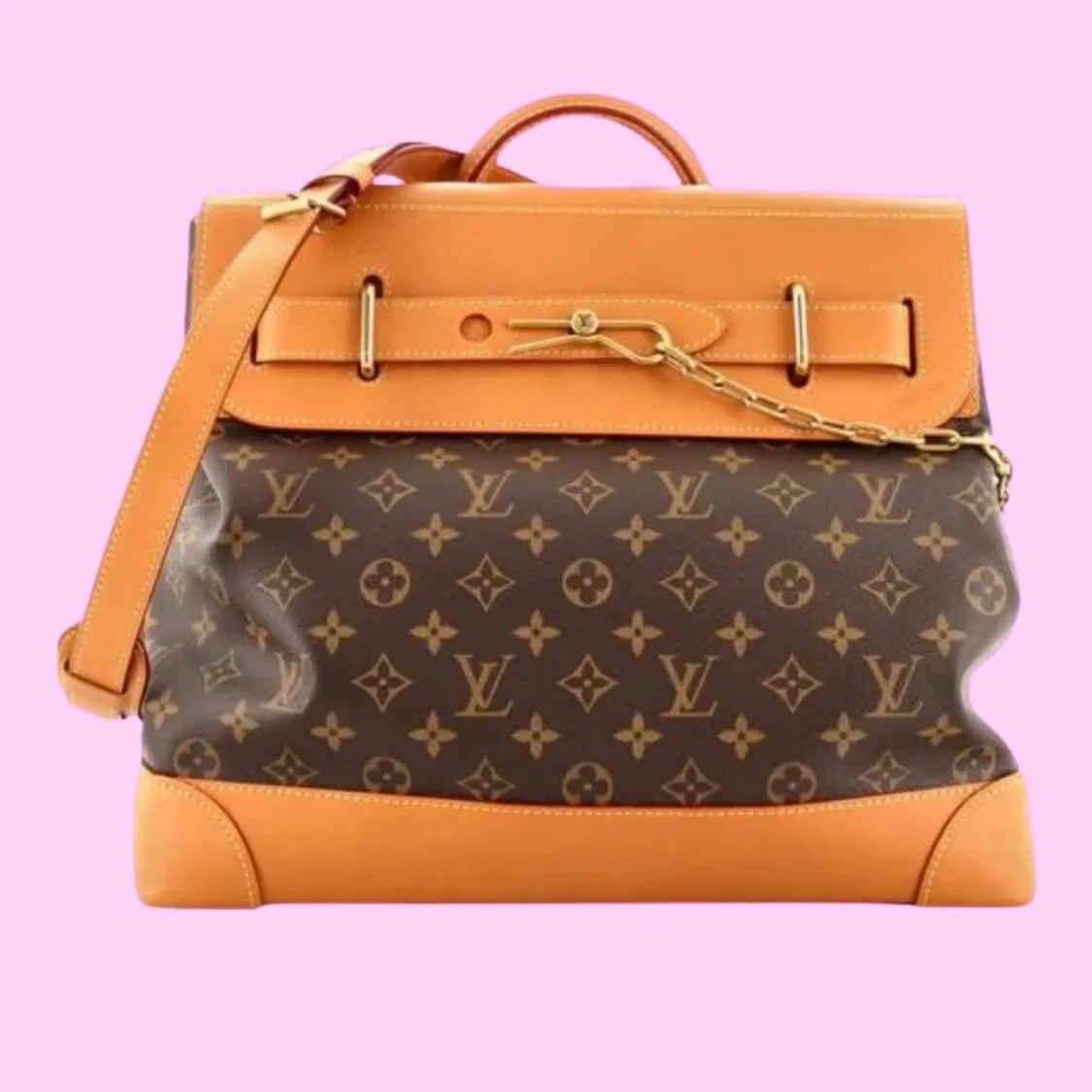Steamer Bag Monogram Canvas PM