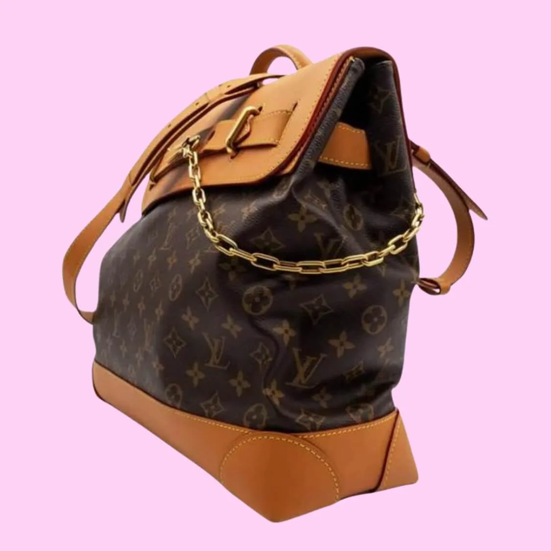Steamer Bag Monogram Canvas PM