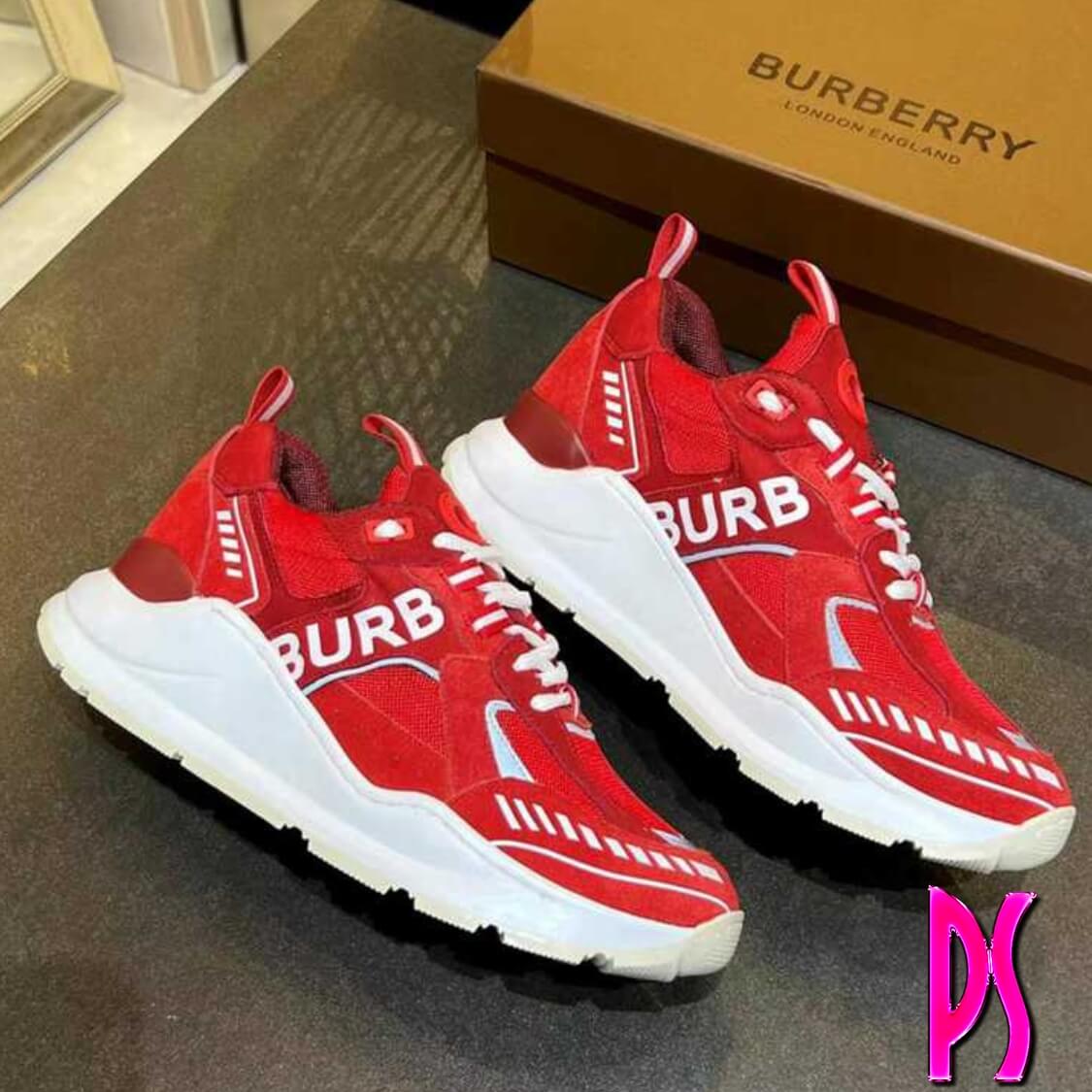 Burberry Sean Sneakers Chili Red