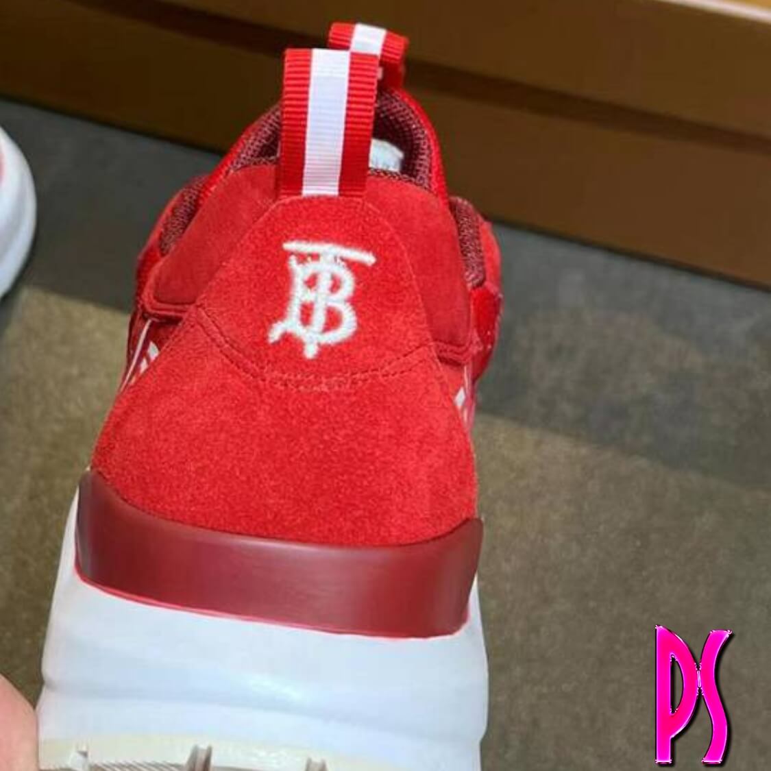 Burberry Sean Sneakers Chili Red