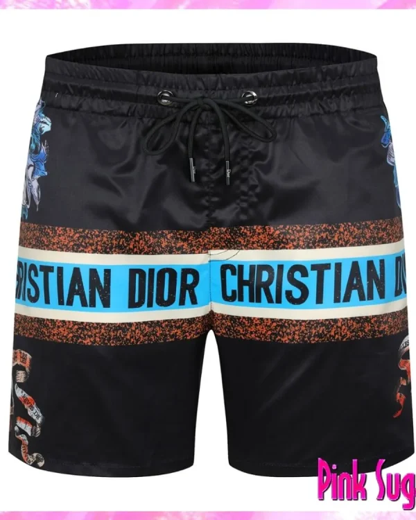 Dior Monogram Swim Shorts Black