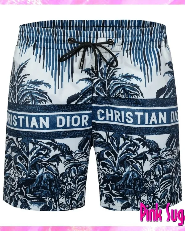 Dior Tropical Swim Shorts Men's
