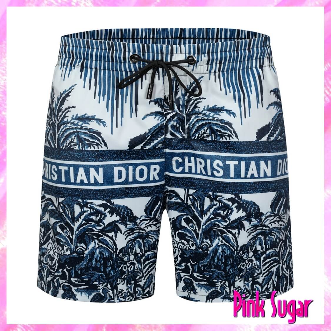 Dior Tropical Swim Shorts Men's