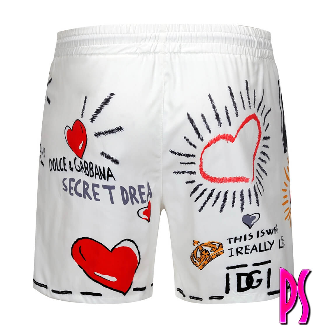 Dolce & Gabbana Swim Shorts White