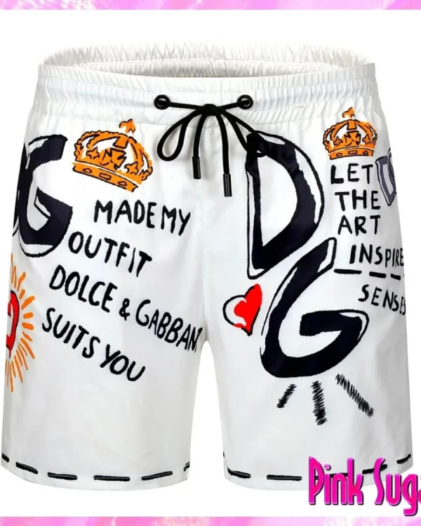 Dolce & Gabbana Swim Shorts White