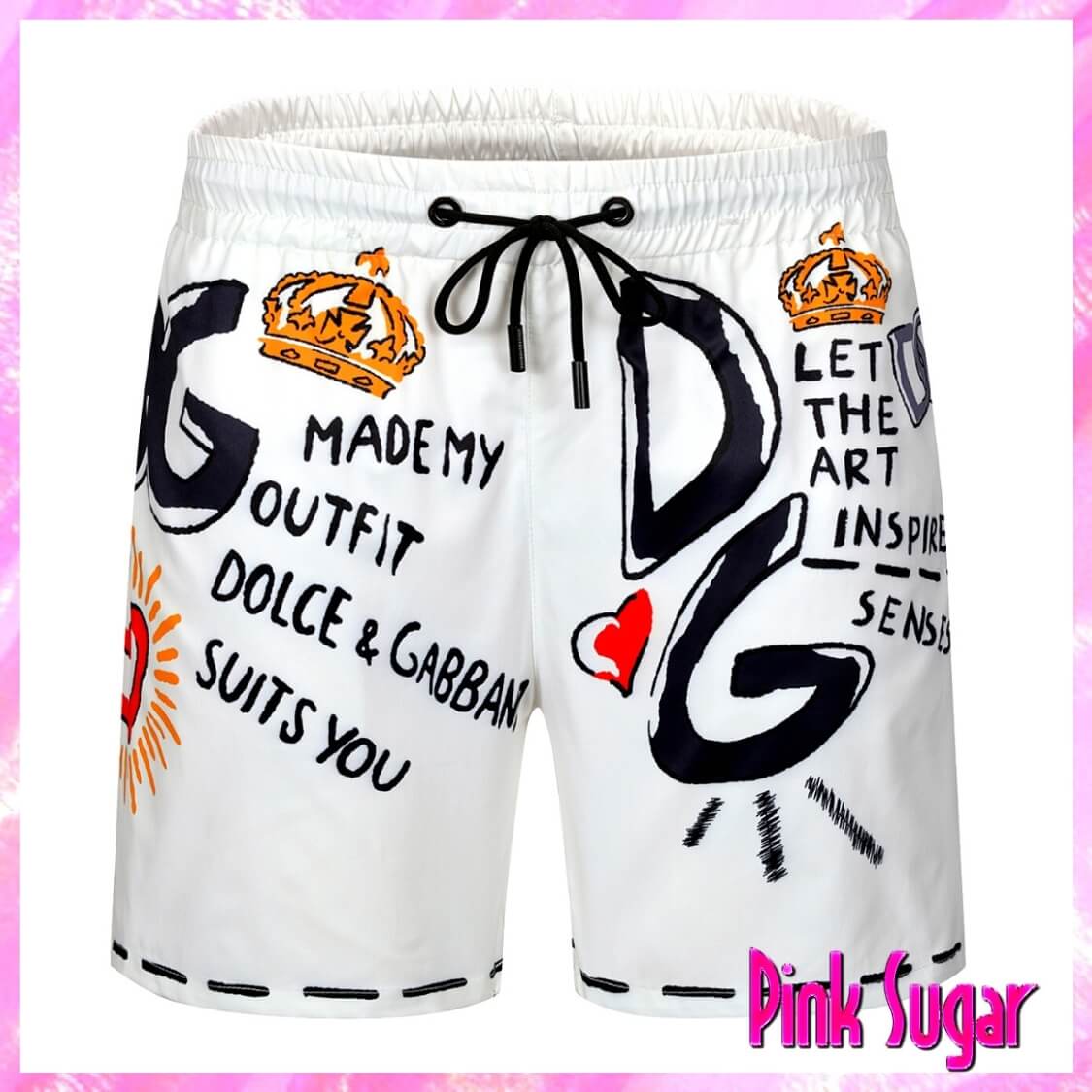 Dolce & Gabbana Swim Shorts White