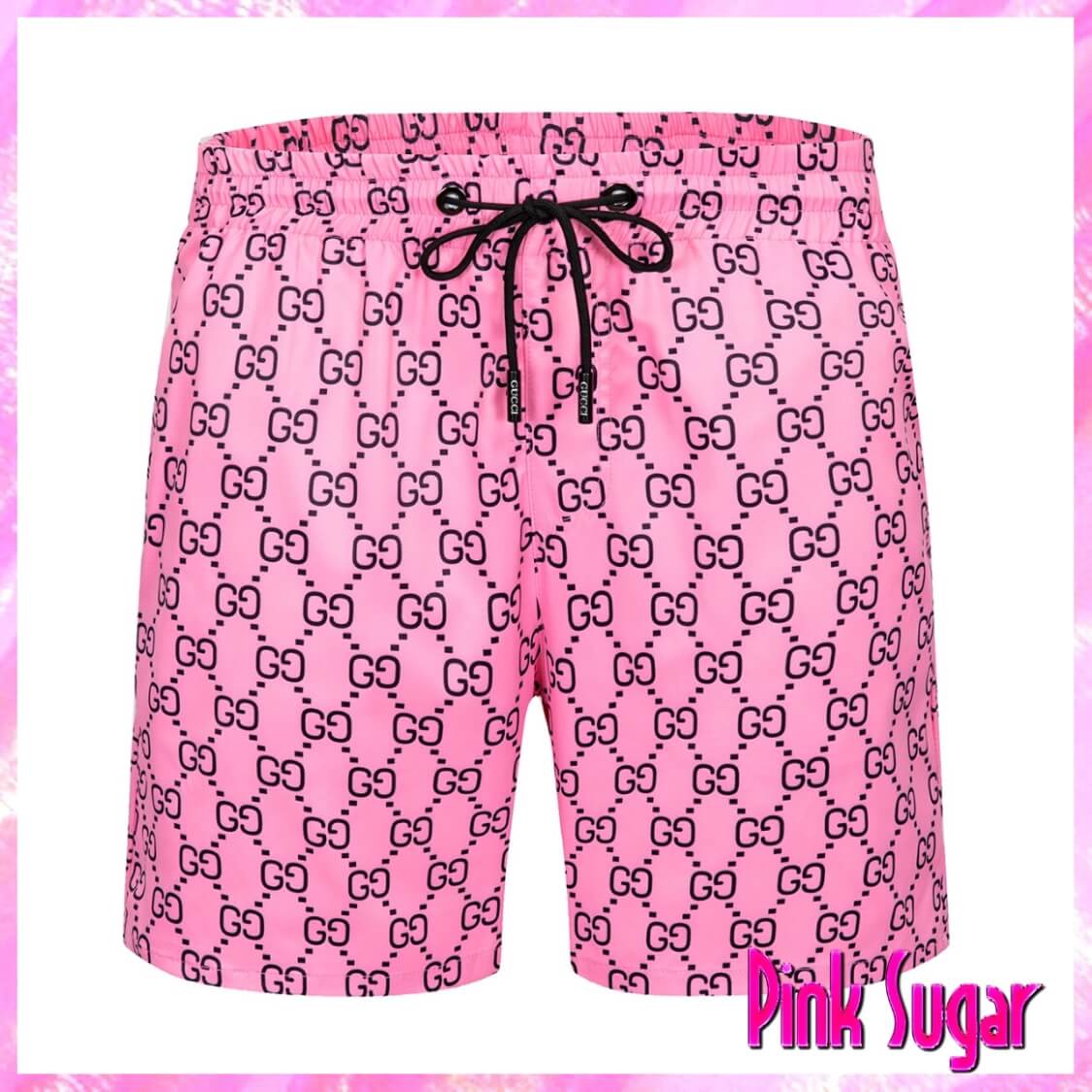 Gucci Pink Swim Shorts Men's