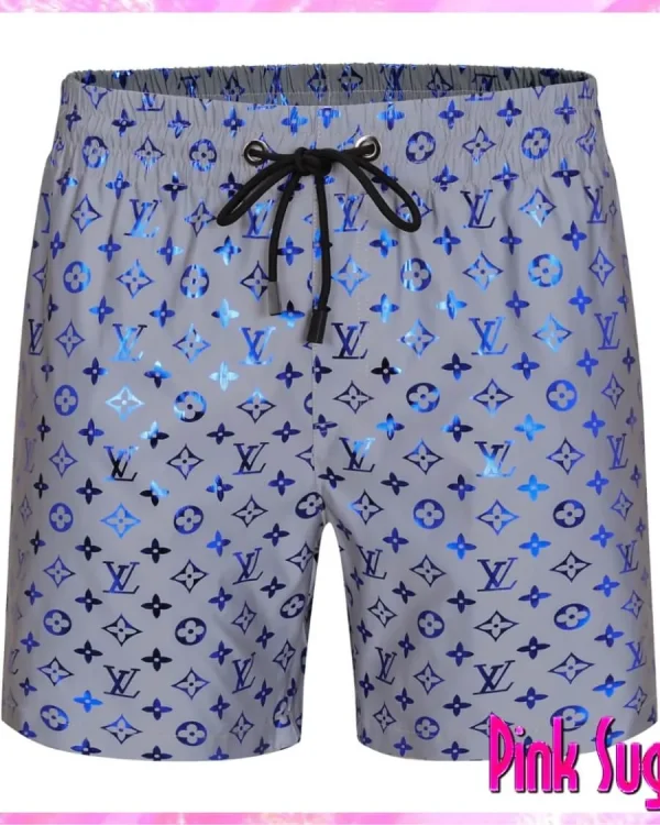 Louis Vuitton Foil Print Swim Shorts