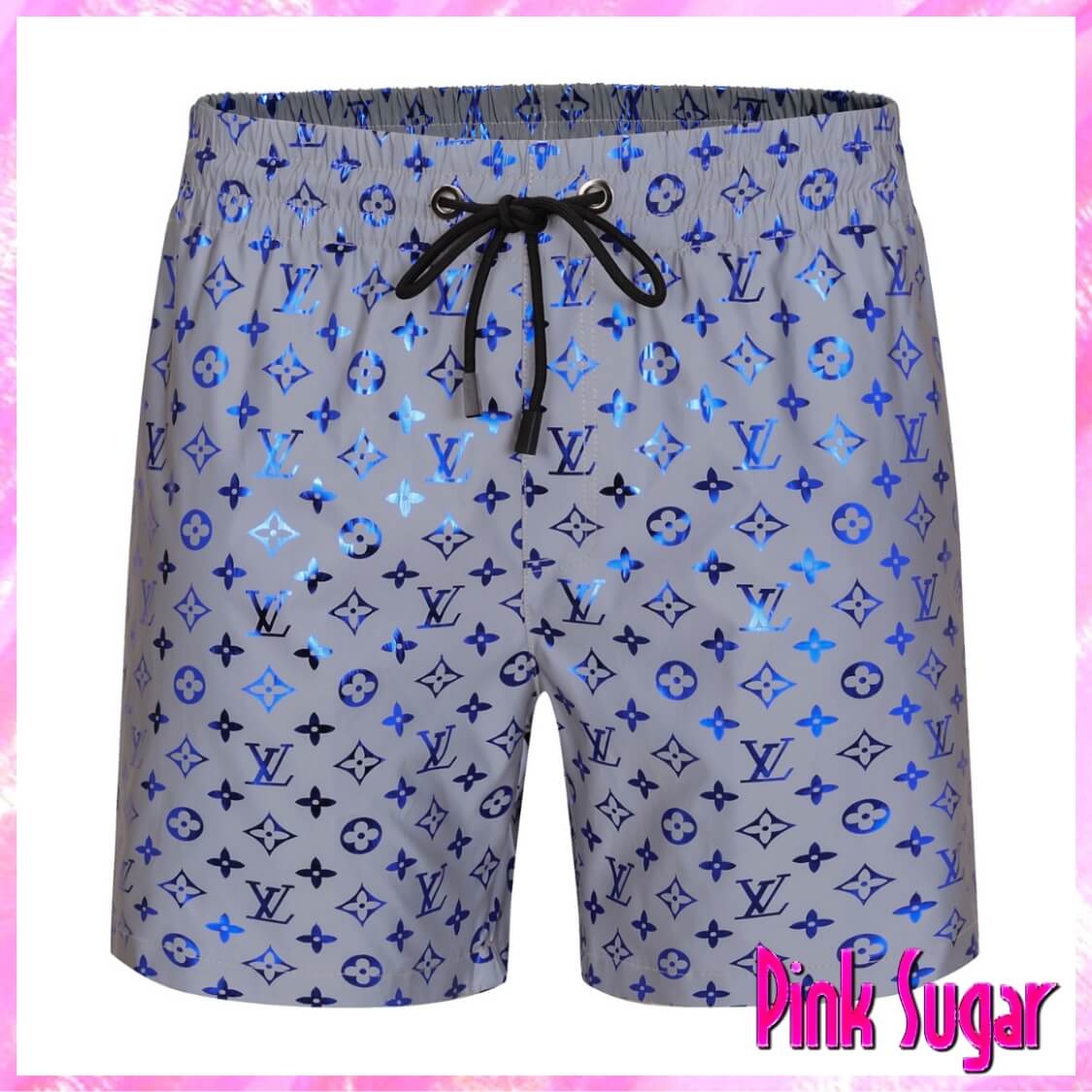 Louis Vuitton Foil Print Swim Shorts