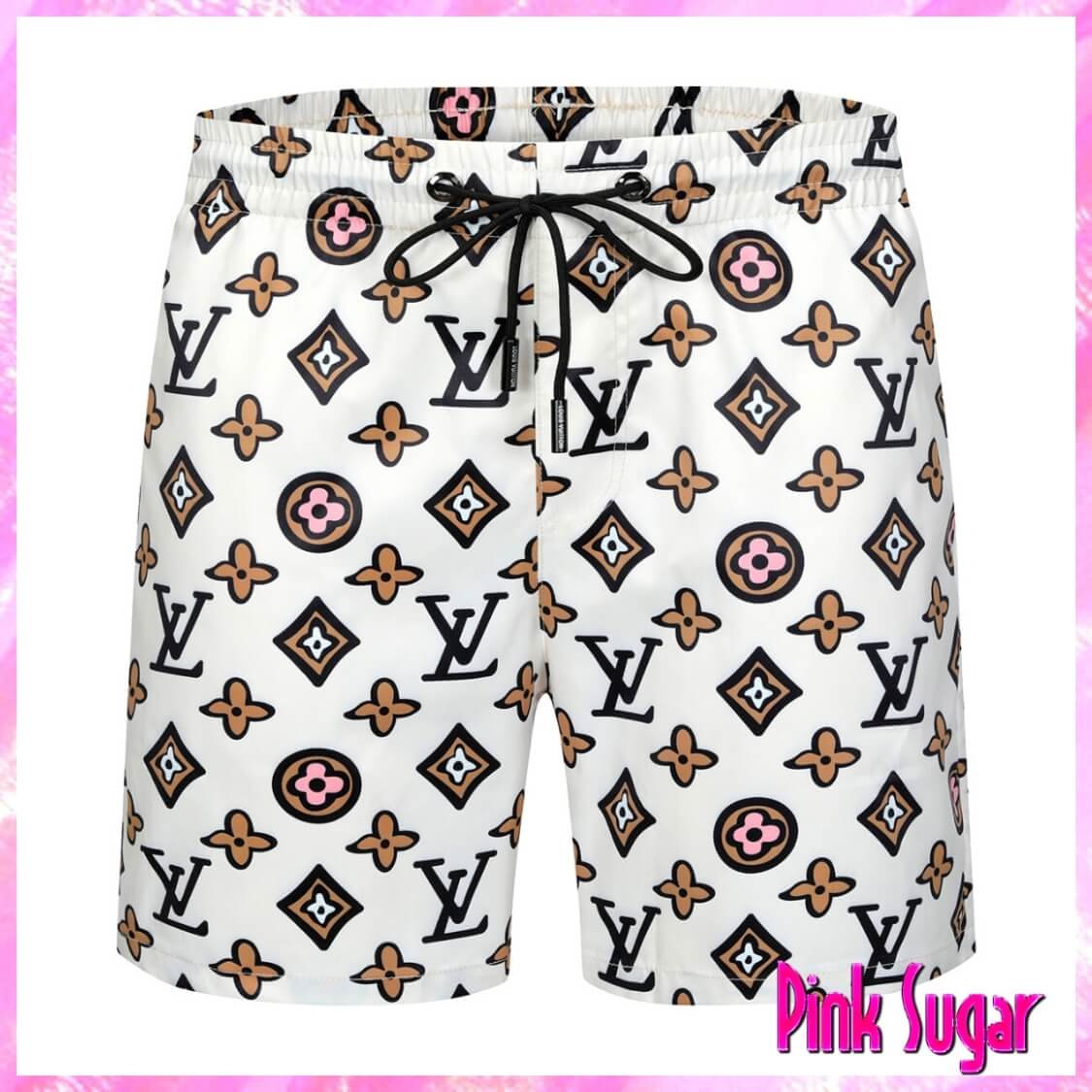 Louis Vuitton Large Print Swim Suit Men's