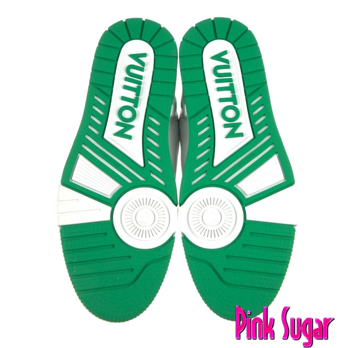 Louis Vuitton Logo Trainer Sneaker Green