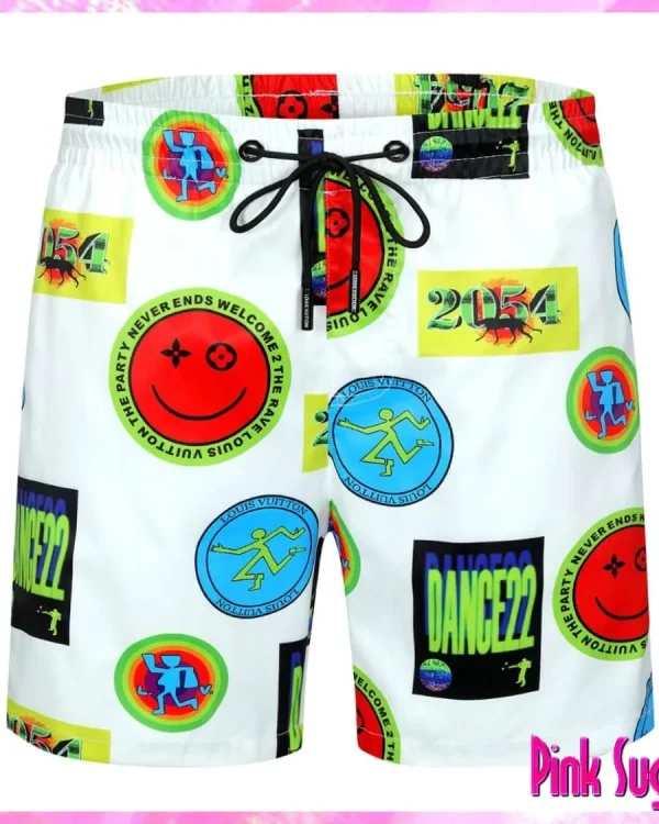 Louis Vuitton Rave Party Swim Shorts
