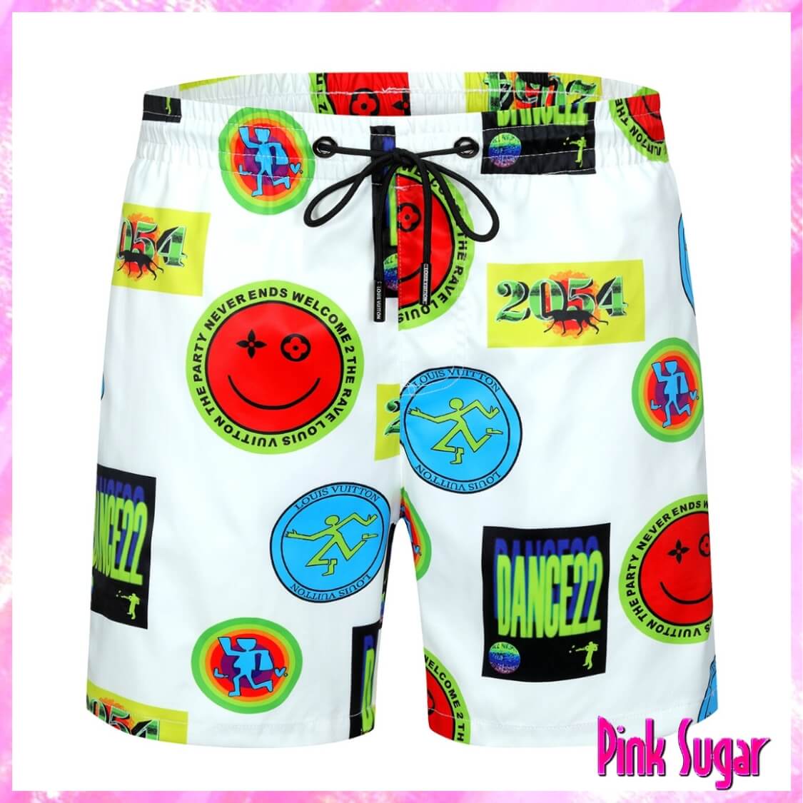 Louis Vuitton Rave Party Swim Shorts