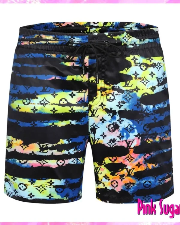 Louis Vuitton Sunset Stripes Swim Shorts Men's