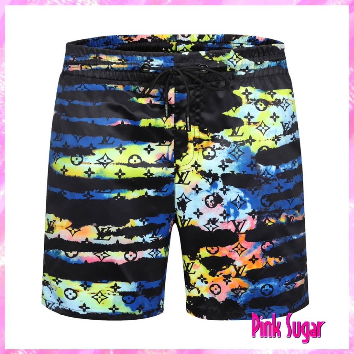 Louis Vuitton Sunset Stripes Swim Shorts Men's