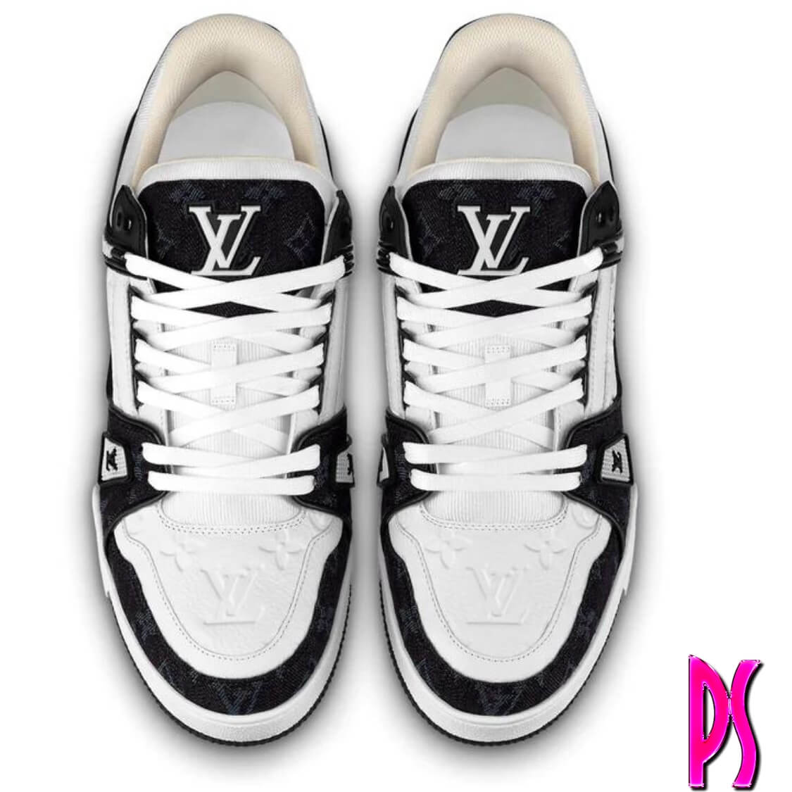 Louis Vuitton Trainer Sneaker Black