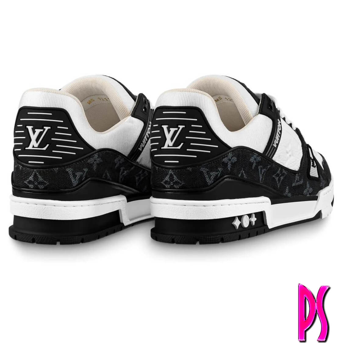 Louis Vuitton Trainer Sneaker Black