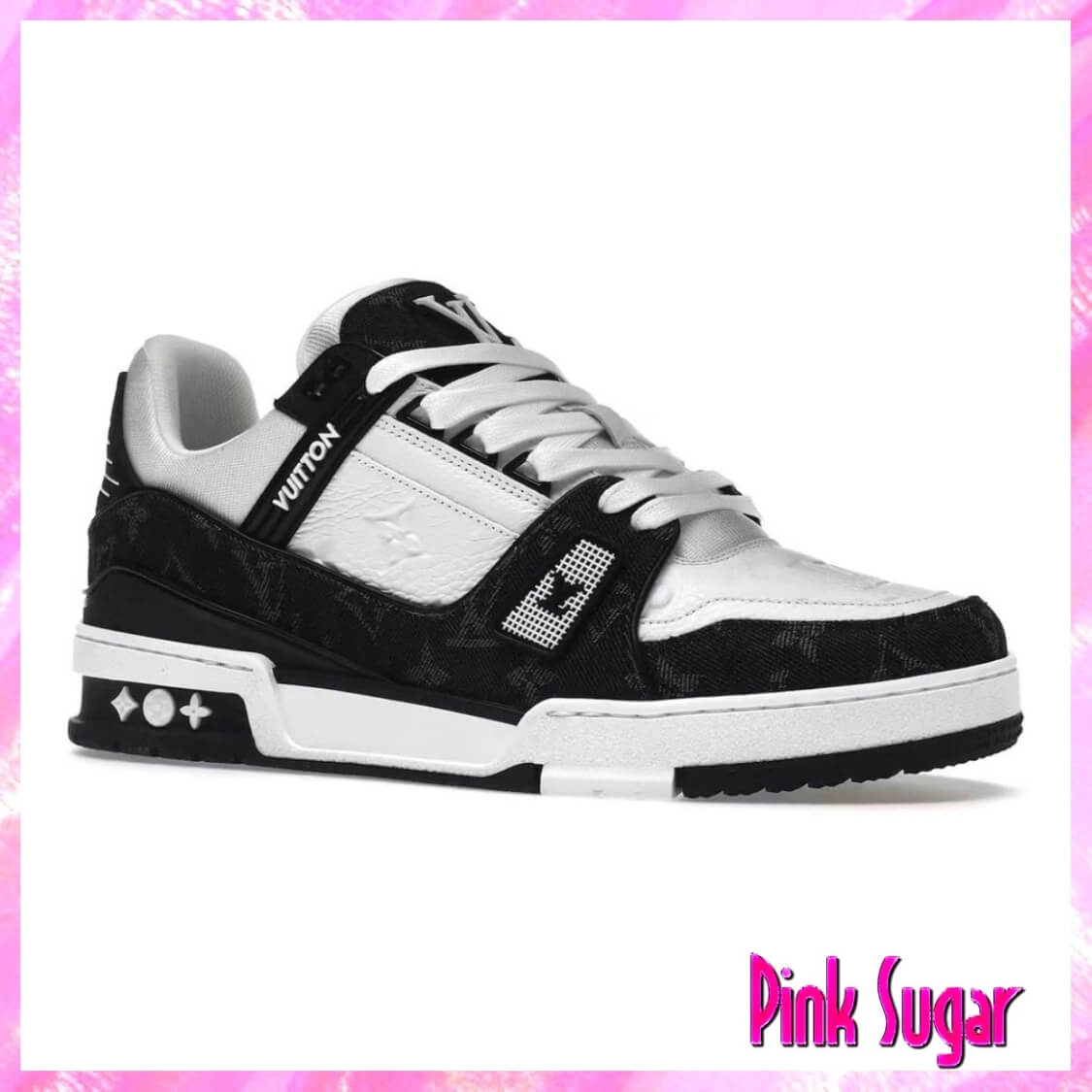 Louis Vuitton Trainer Sneaker Black