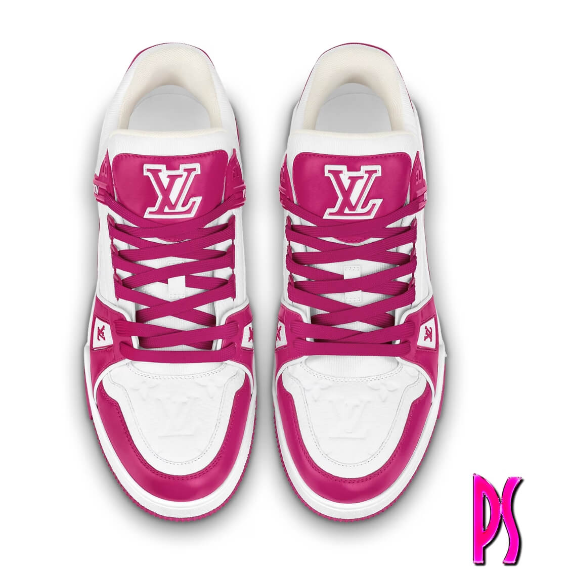 Louis Vuitton Trainer Sneaker Fuchsia