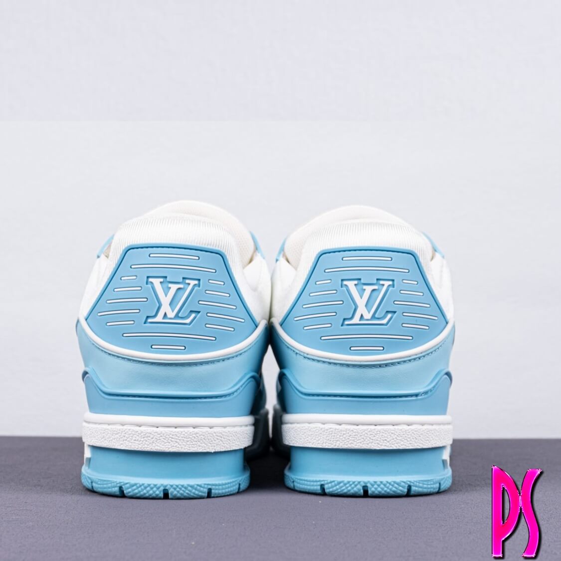 Louis Vuitton Trainer Sneaker Sky Blue
