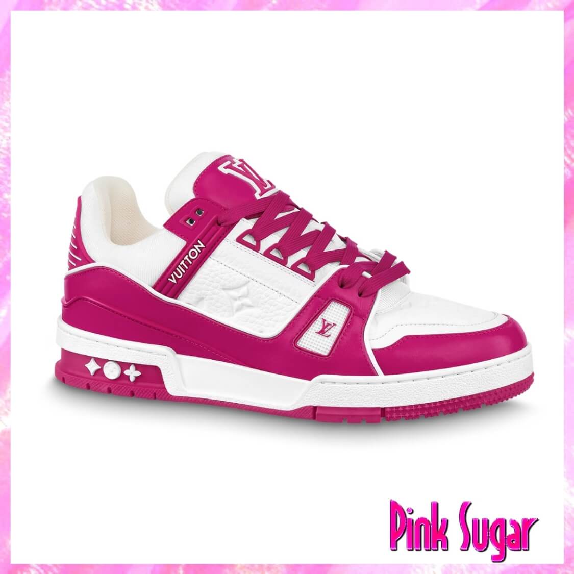 Louis Vuitton Trainer Sneaker Fuchsia