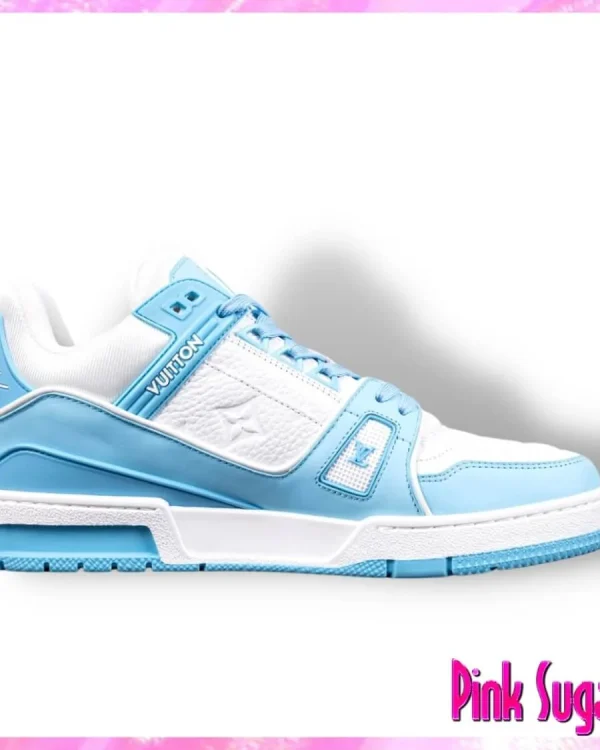 Louis Vuitton Trainer Sneaker Sky Blue