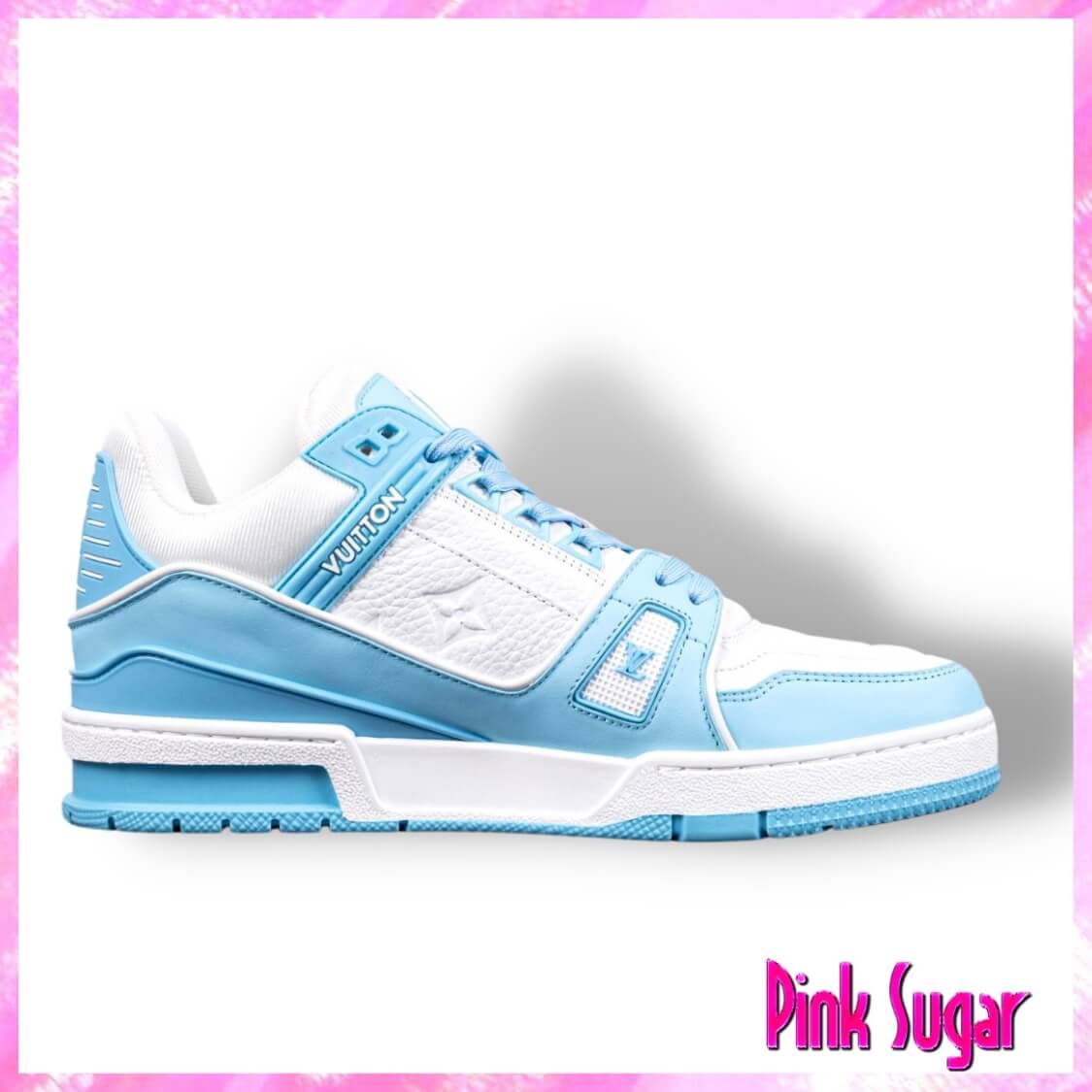 Louis Vuitton Trainer Sneaker Sky Blue