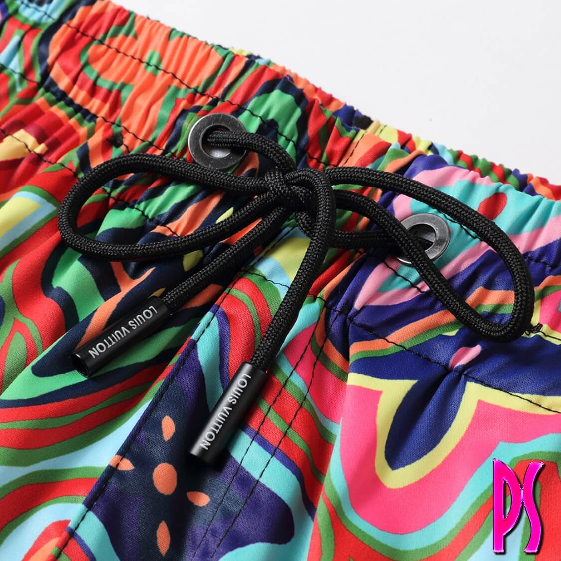 Louis Vuitton Vintage Print Swim Shorts 