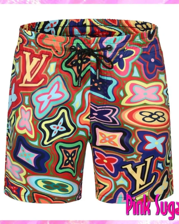 Louis Vuitton Vintage Print Swim Shorts