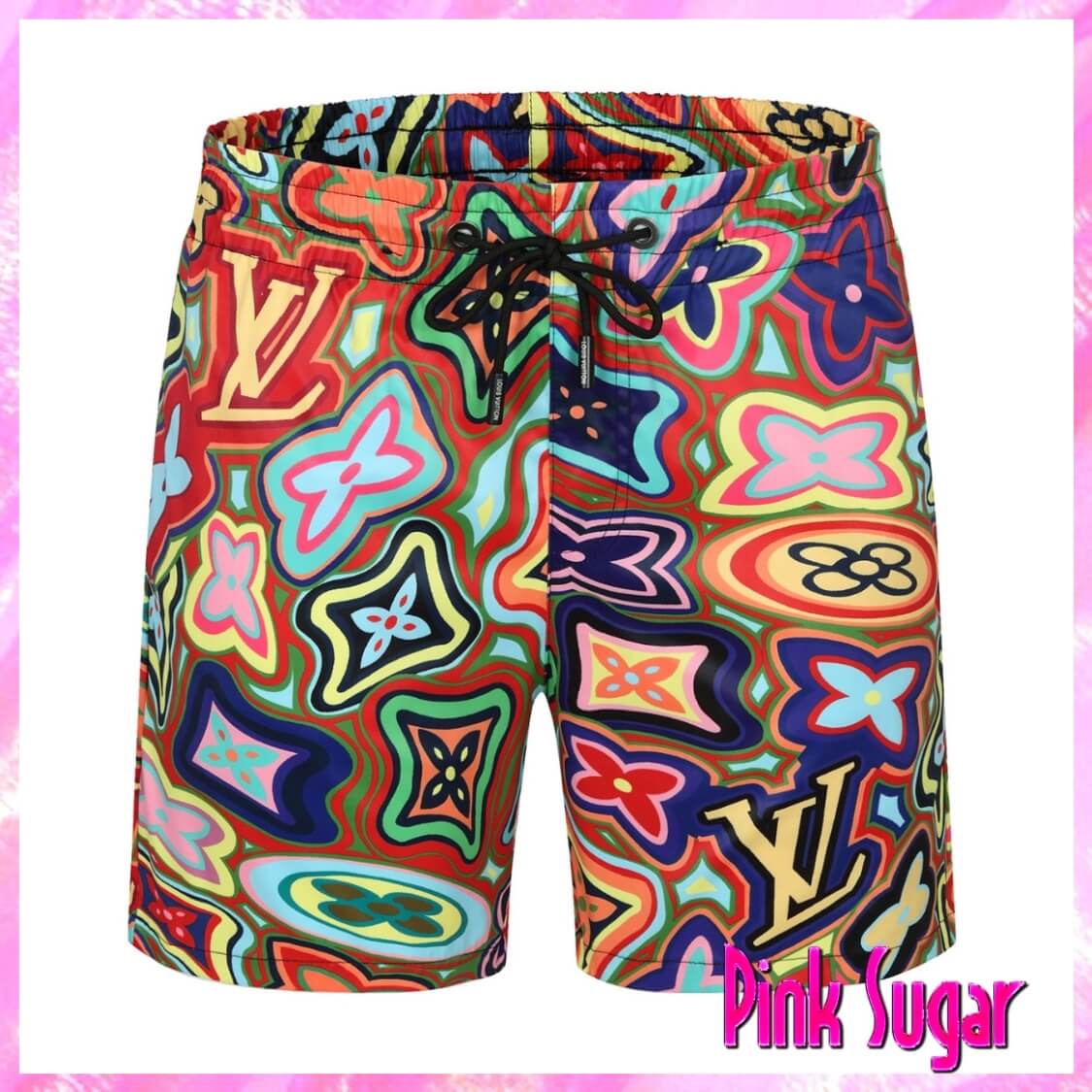 Louis Vuitton Vintage Print Swim Shorts 