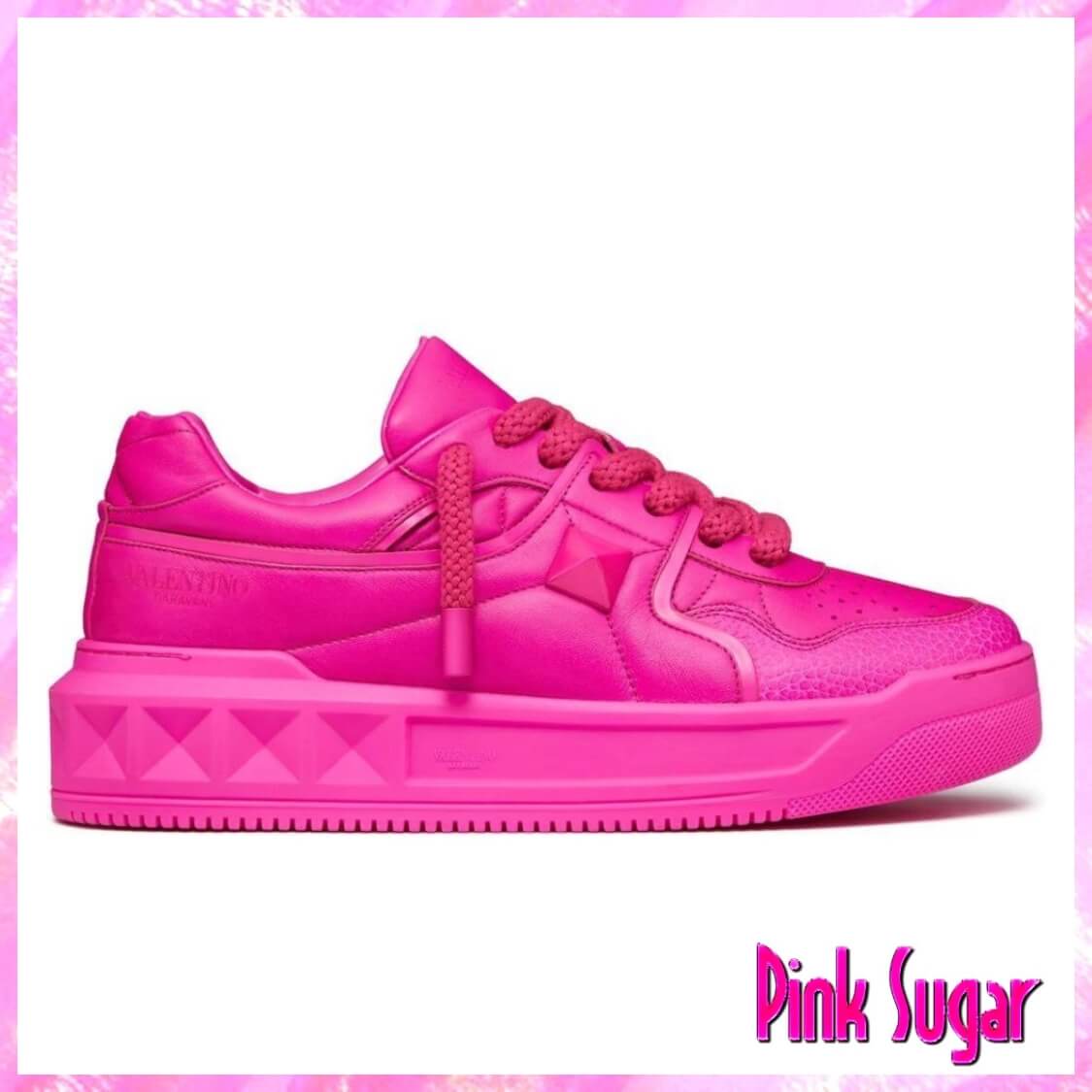 Low-Top Sneaker Hot Pink