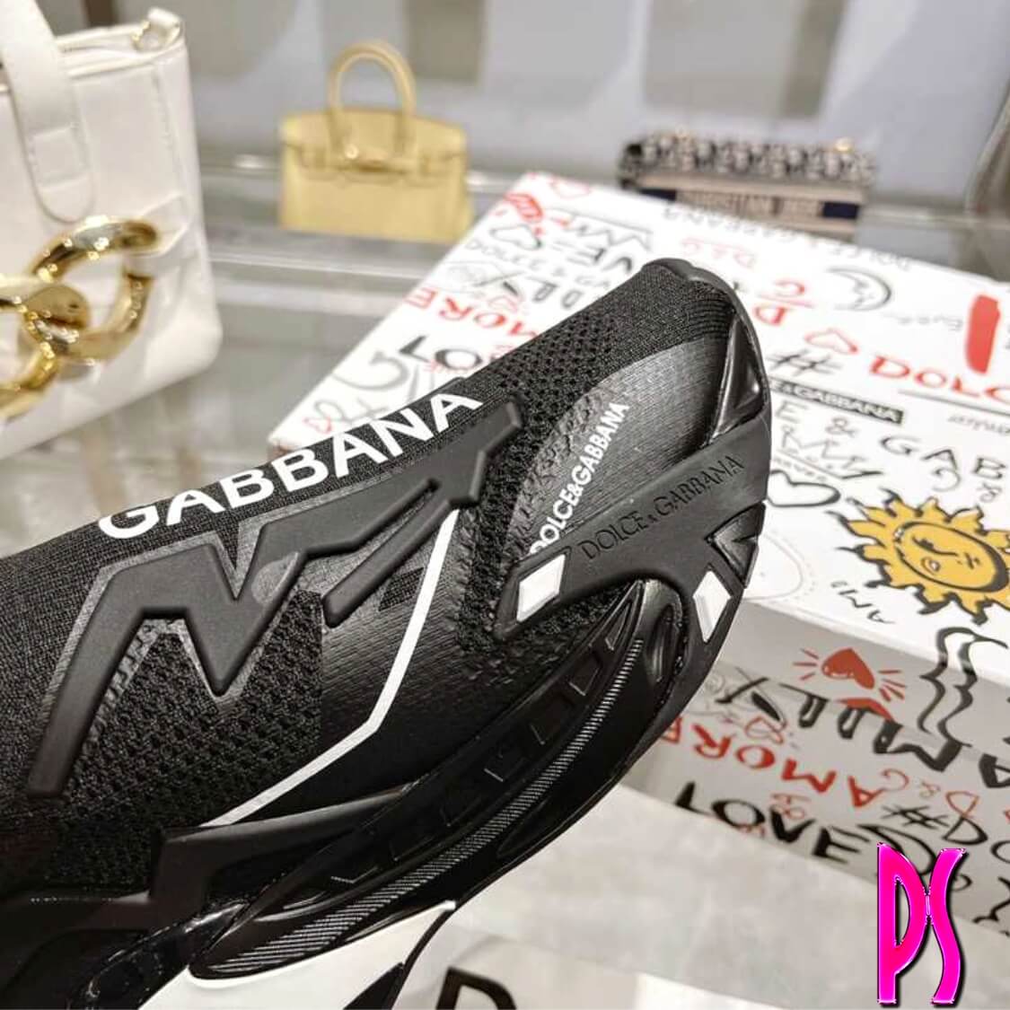 Men's Slip On Sneakers Black