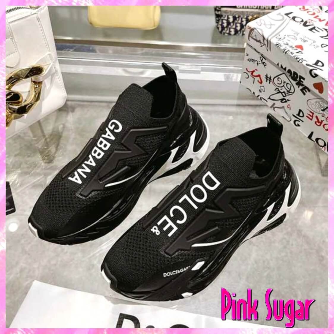 Men's Slip On Sneakers Black