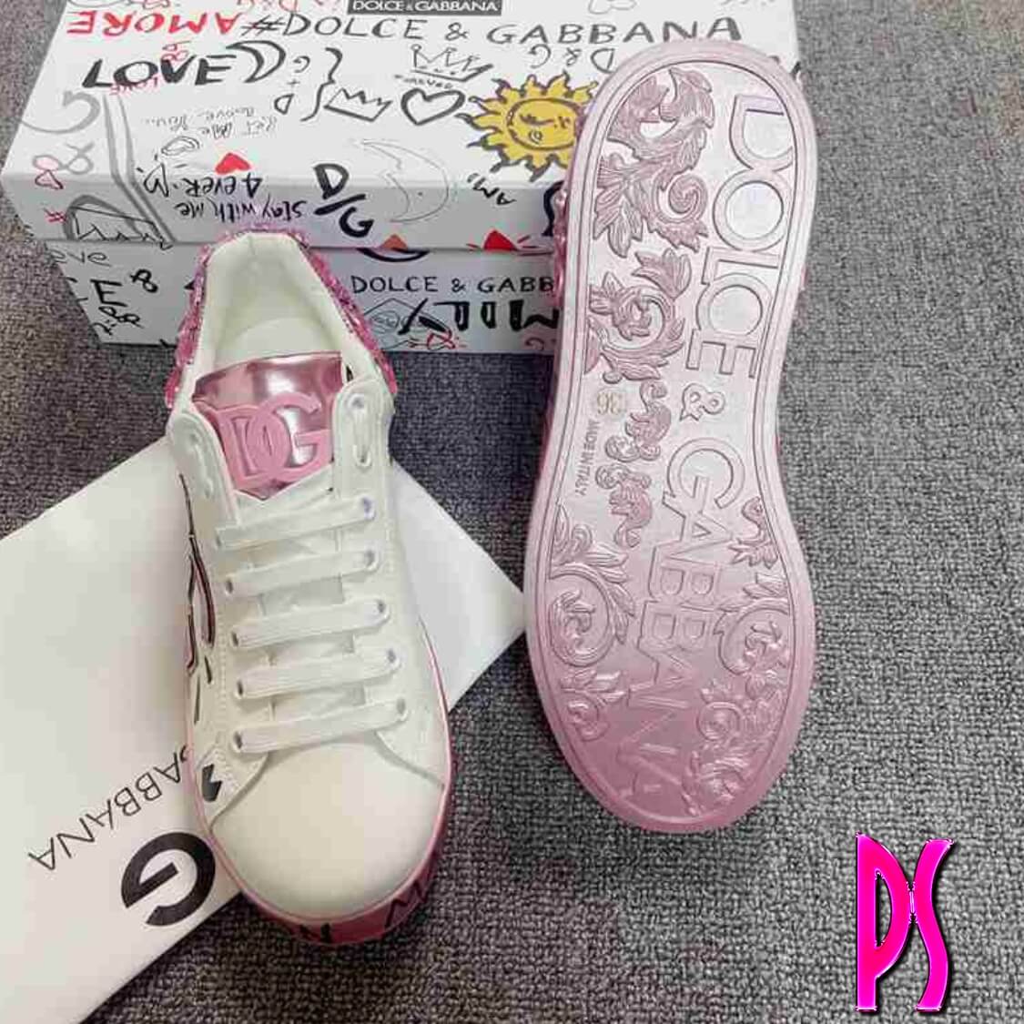 Street Fashion Gem Sneakers Pink