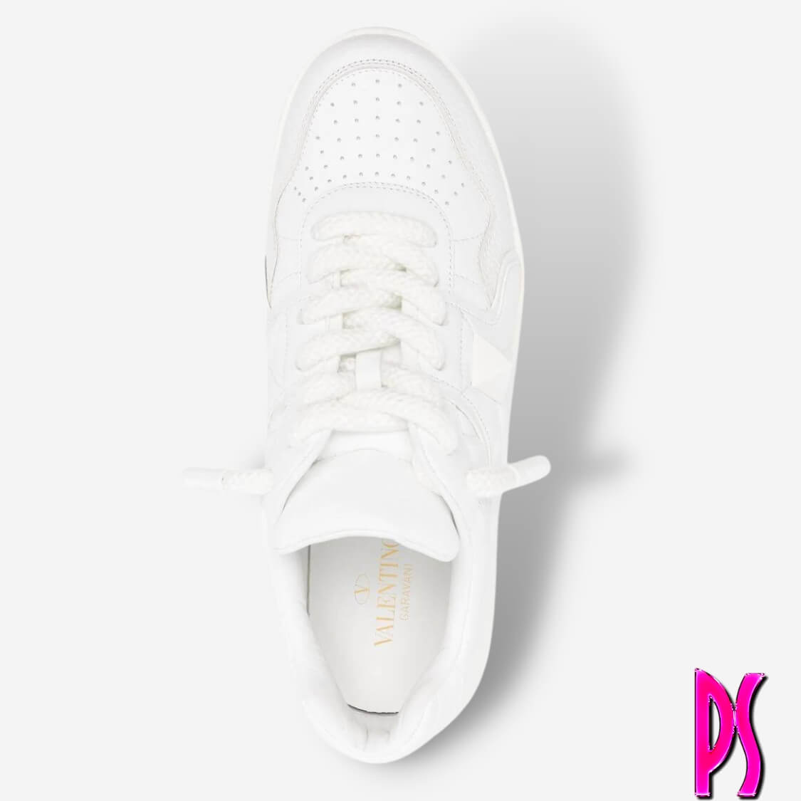 Valentino One Stud XL Low-Top Sneakers White