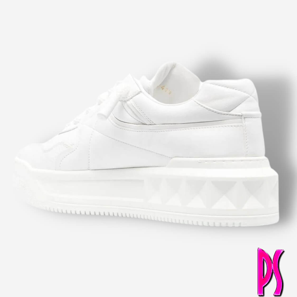 Valentino One Stud XL Low-Top Sneakers White